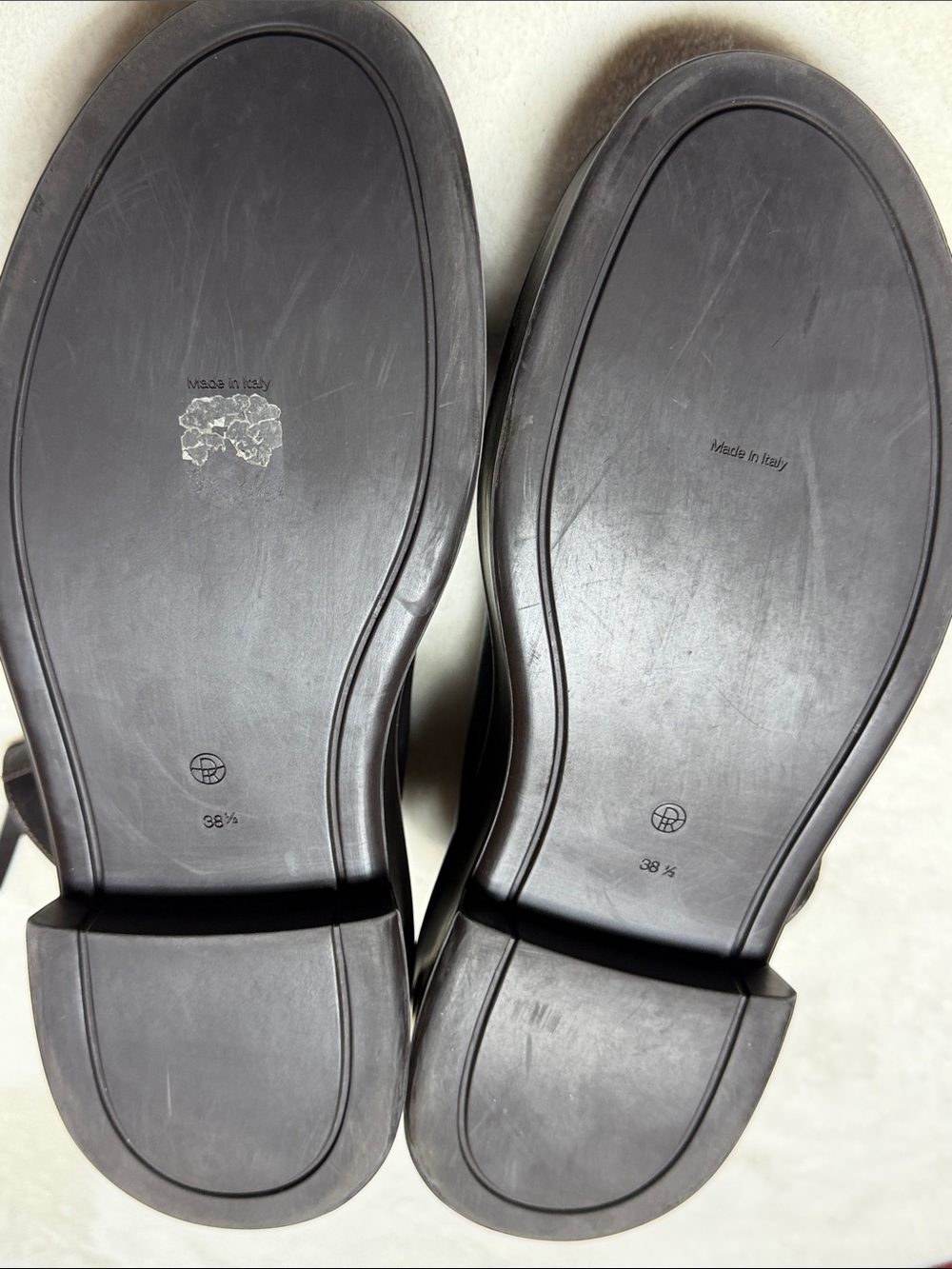 The Row Zipped Booties Size 38 1/2 In Great Pre-Loved shape 👢 - Picture 5 of 15